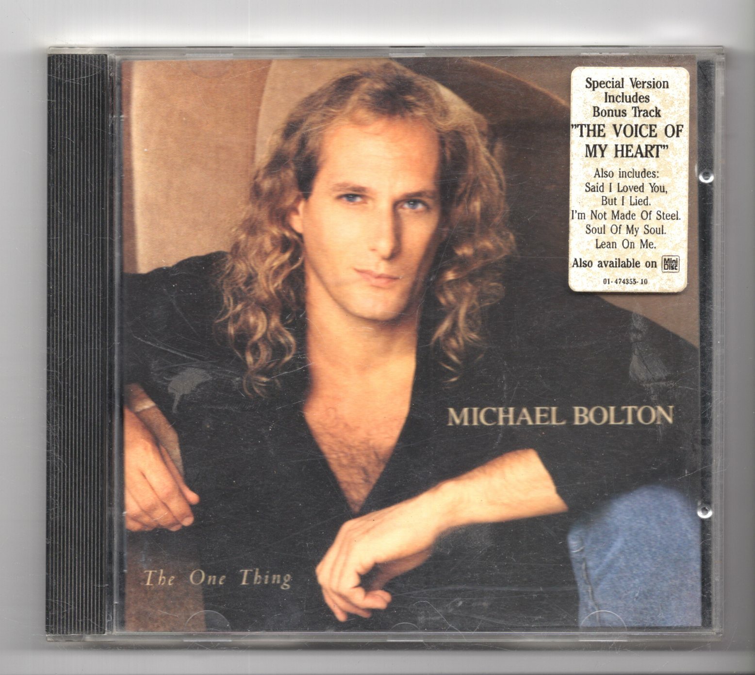 (JQ582) Michael Bolton, The One Thing - 1993 CD