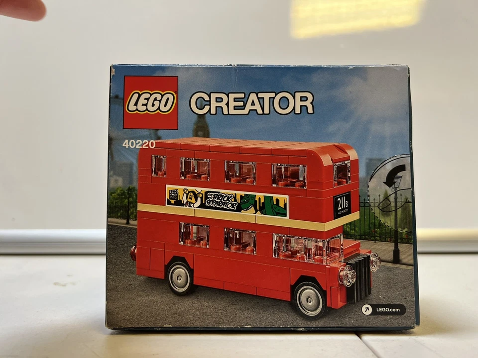 @ LEGO Creator London Bus 40220 New in Sealed Box 118 Pcs - Image 2 of 4