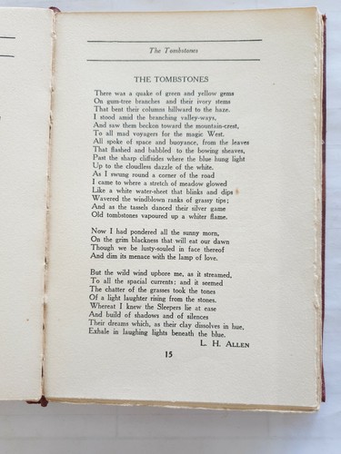 Gleanings From Australiasian Verse Nature Poems 1919? Leather Paper Cover - Picture 6 of 10
