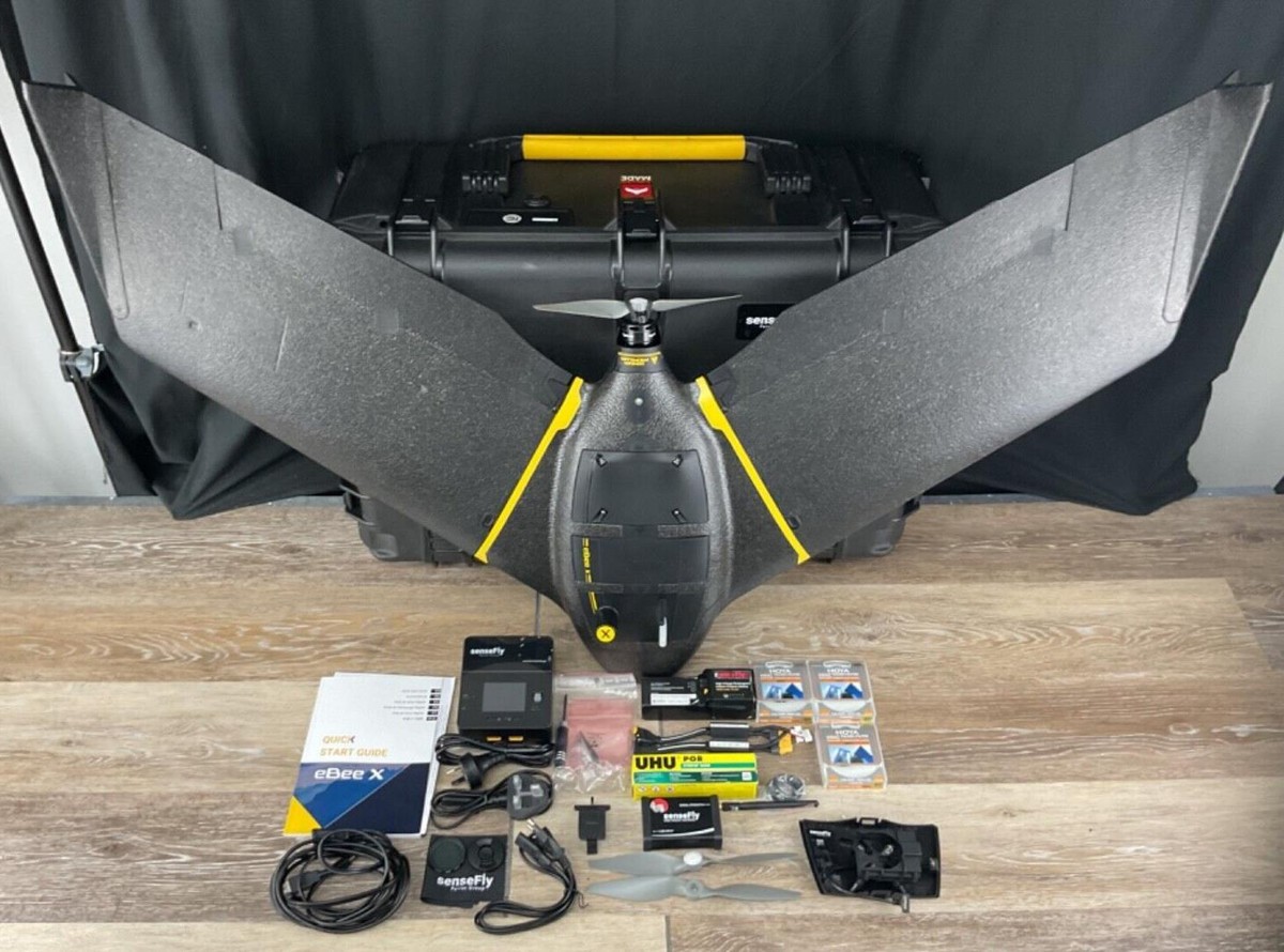 Parrot Group eBee X senseFly Fixed Wing Mapping GPS Surveying RTK