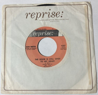 Dean Martin THE DOOR IS STILL OPEN TO MY HEART (45 JAZZ) #0307 PLAYS VG+
