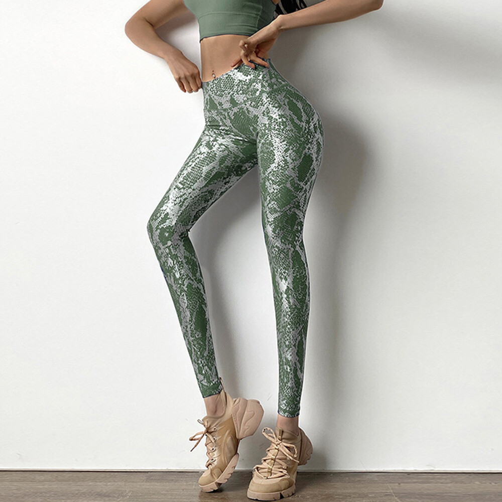 Women Yoga Stretch Leggings High Waist Sports Gym Workout Jogging