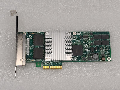 Scheda Di Rete Intel PRO/1000 ET E1G44ETBLK - Quad Port PCIe X4, Bassa Profilo