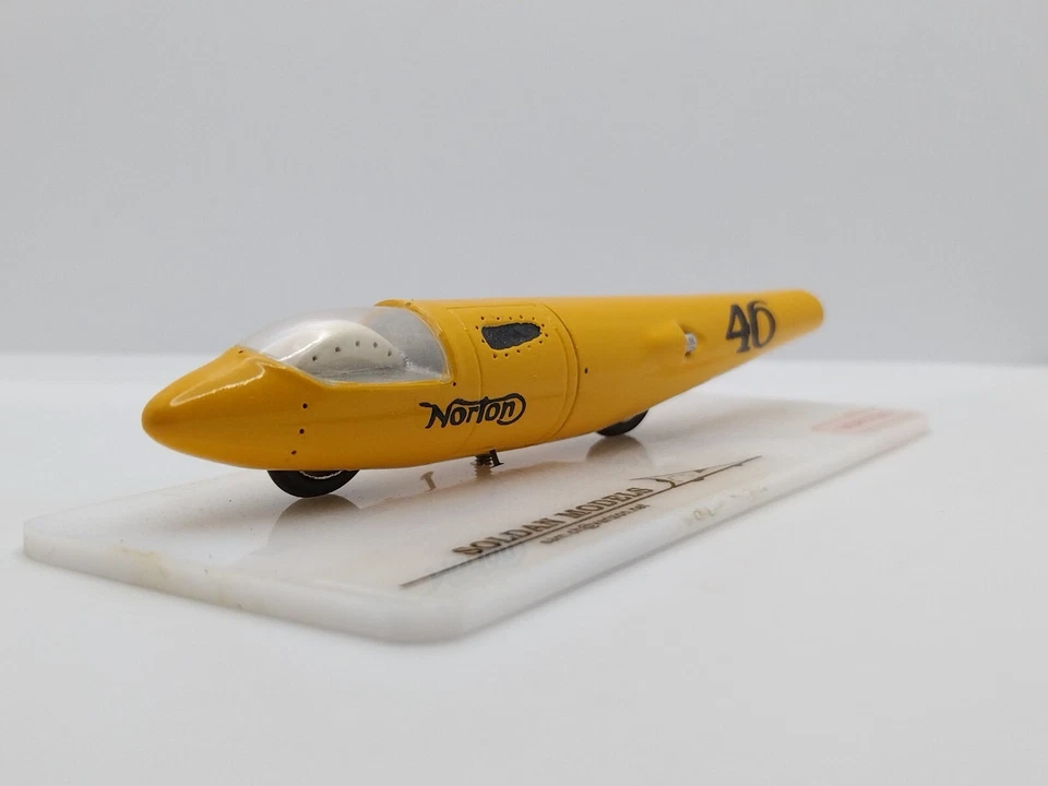 Soldan Models 1/43 1970 Norton 46 Landspeed Bonneville Motorcycle. Very Rare! - Image 2 of 4