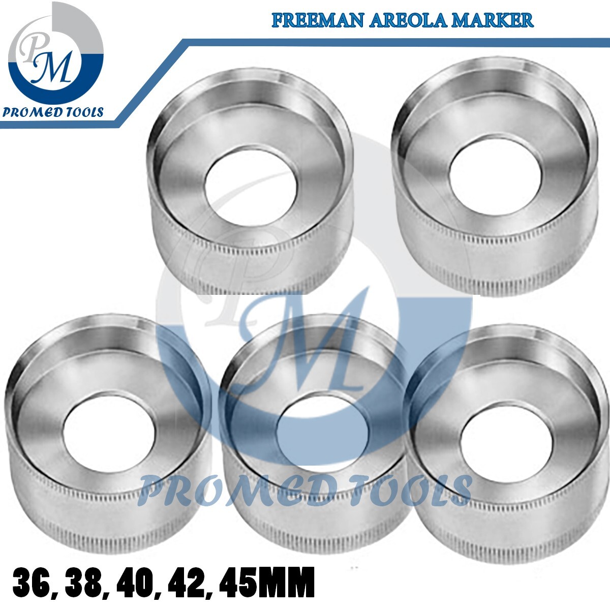 Set of 5 Freeman Areola Marker, Breast Markers, Breast Instr