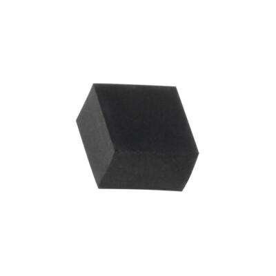 10X FIX-SF-664 Selbstklebender Fuß schwarz Gummi Y: 6mm X: 6mm Z: 4mm FIX&FASTEN