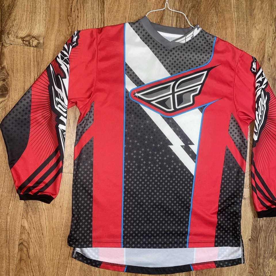 Fly Racing Men’s F-16 Dirt Bike Racing Jersey Size Medium BMX Motocross - Image 2 of 4