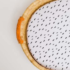 Raindrops Changing Pad Cover - Cotton Baby Bedding Sheet Boy/Girl Nursery