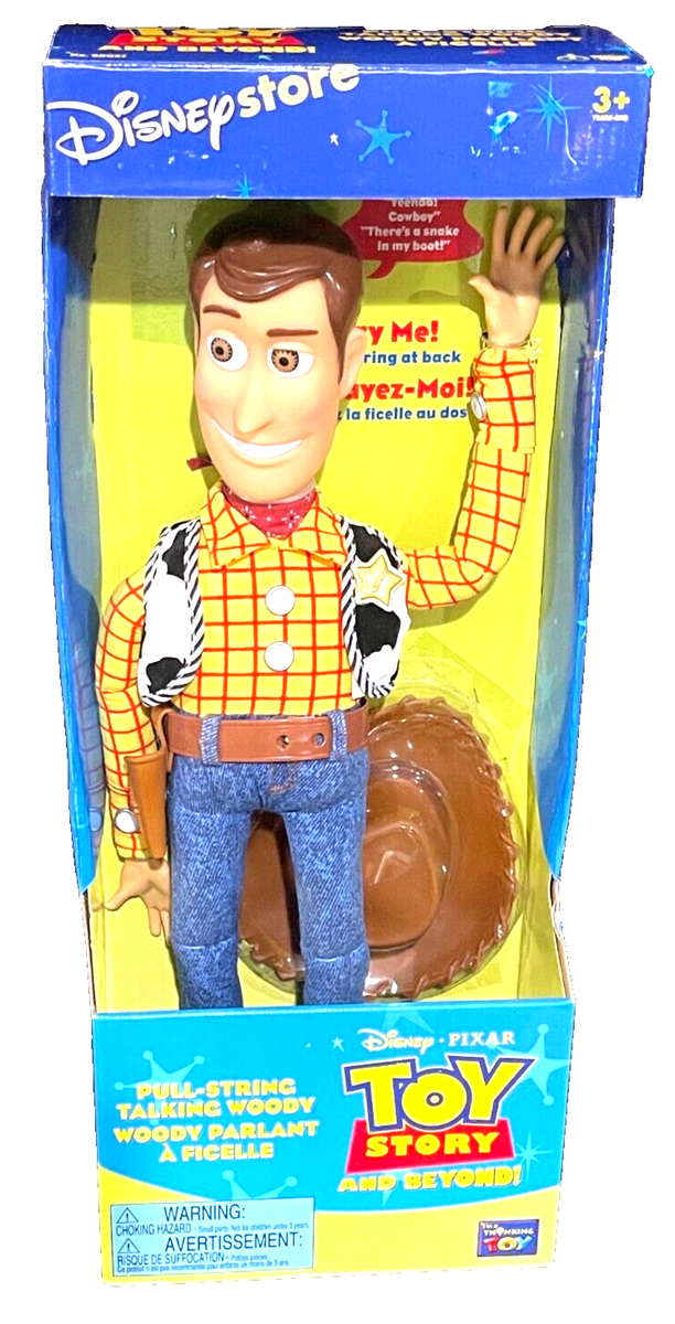 Toy Story Pull String Talking Woody Thinkway Toys 1995/1996