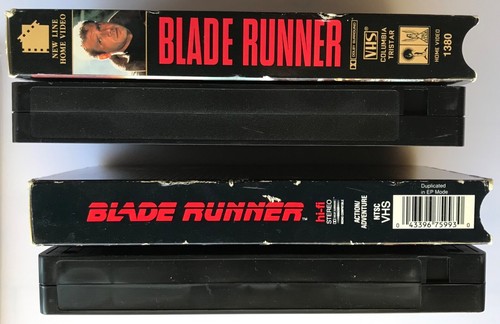 Blade Runner Director's Cut Laserdisc & DVD, 1982 VHS Red Tab, Blu-Ray 2049 - Picture 19 of 24