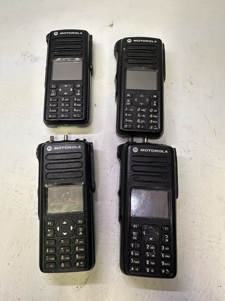 Lot Of 4x BROKEN Motorola XPR7580 800 900MHz Portable Radio ...