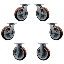 Service Caster Brand Replacement Caster Set Magliner Casters 130077 and 130078