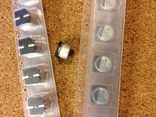 Image of 56μF 10V Surface Mount Aluminium Electrolytic Capacitor, ±20%, Multi Qty