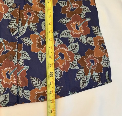 $119 REYN SPOONER x JOE KEALOHA camicia hawaiana donna L floreale tropic resortwear - Foto 12 di 12