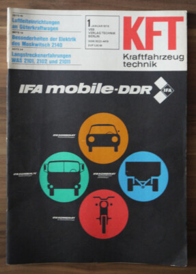 KFT Luftleiteinrichtungen an Güterwagen Heft Januar 1979 Moskwitsch 2140