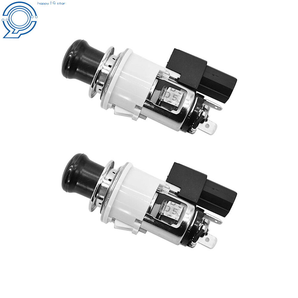 corolla cigarette lighter socket 2× Cigarette Lighter Assembly Socket For Toyota Corolla/Sienna/RAV4/Tacoma