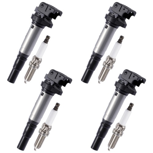 4Pack UF598 Ignition Coils + Iridium Spark Plugs For 2007-2015 Mini Cooper 1.6L - Picture 10 of 11