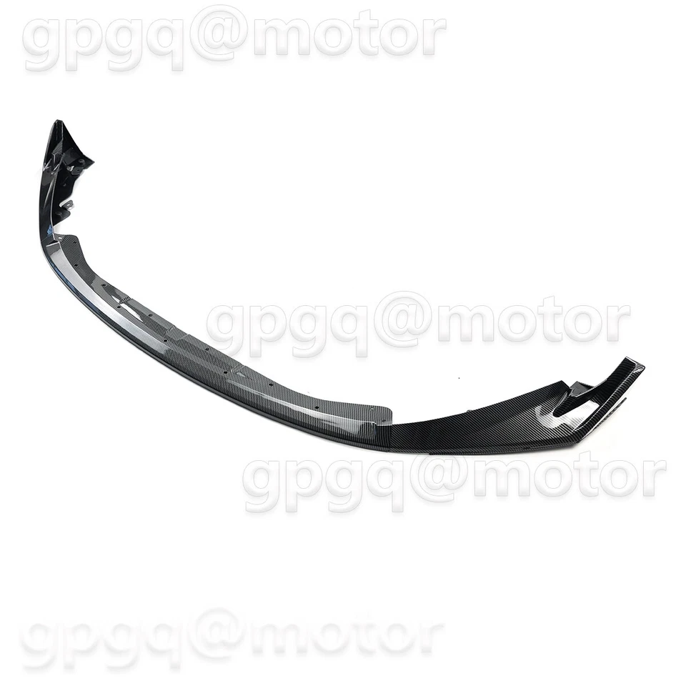 Kit de labios de parachoques delantero de fibra de carbono estilo CSL para BMW G80 M3 G82 G83 M4 2021-2024 Foto 3 de 4