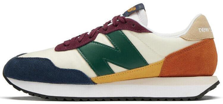 New Balance® Men\'s 9.5 D Classics 237v1 Sneakers in Beige/Nightwatch Green New Balance Men main image 2