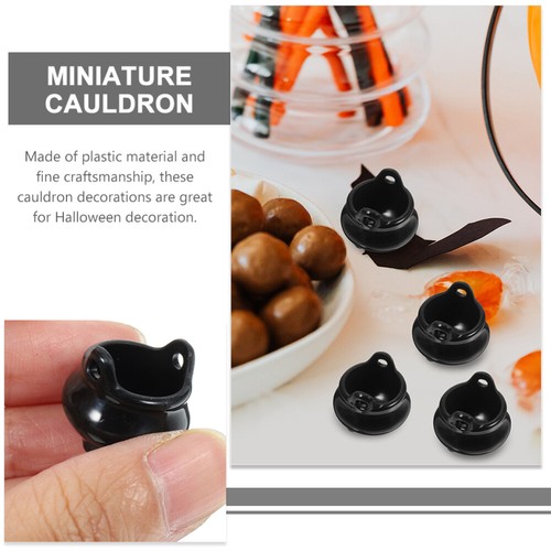 12 Pcs Decorations Cauldron Adorable Shape Halloween Mini Pot - Picture 6 of 12