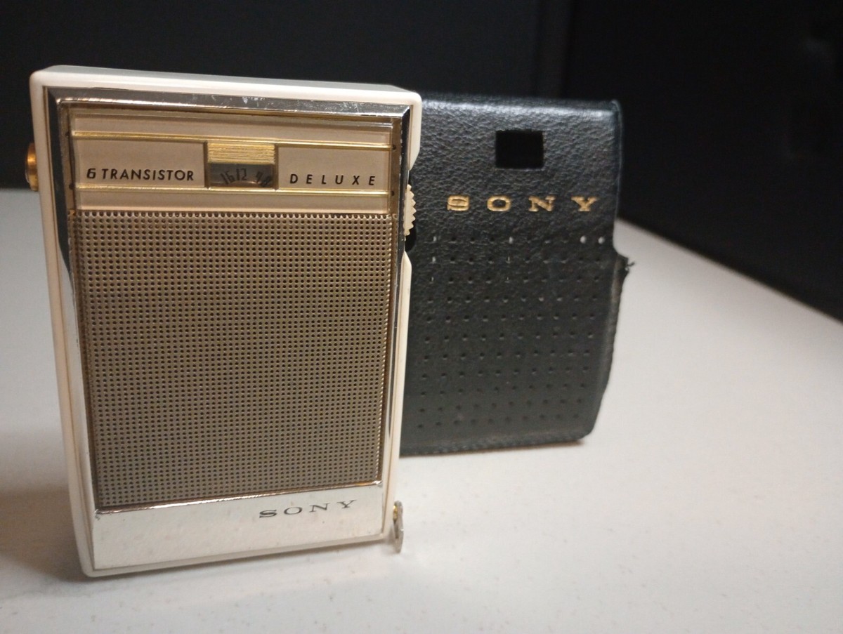 SONY 6 トランジスタラジオ TR-630 SIX TRANSISTOR Vintage Sony TR-630 Six Transister Radio Tested & Works Good