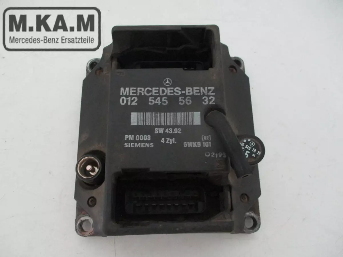 Mercedes Benz MSG Steuergerät Motorsteuergerät A0125455632 W124 E 