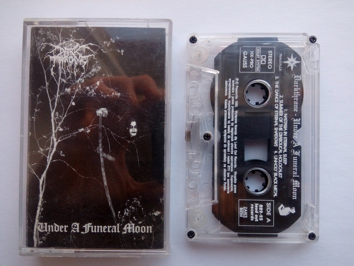 Darkthrone - Under A Funeral Moon Cassette (Loud Out Records