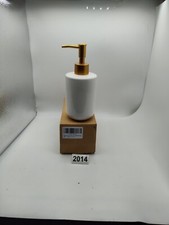 Bathroom Liquid Pump Bottle Ceramic Soap Dispenser -White 20ml 2014