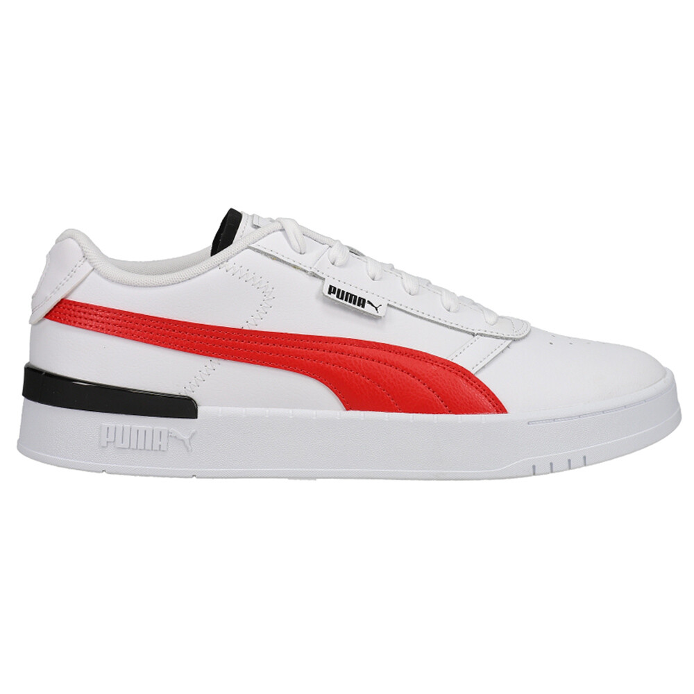 Мужские белые кроссовки Puma Clasico на шнуровке, повседневная обувь 381109-03