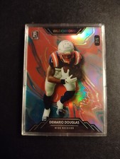 #2/5 Demario Pop Douglas Rookie Promo 2023 Wild Card Wildchrome Chrome Patriots