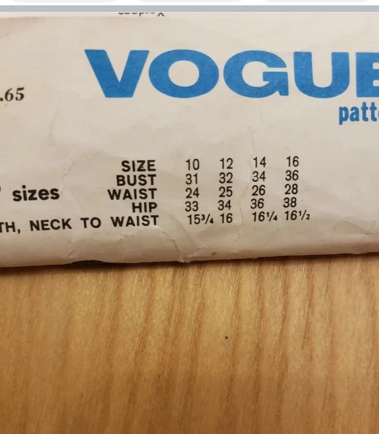 Vogue 7192 Vintage Romper Or Jumper Dress Sz 10 Young fashionables - Image 2 of 4