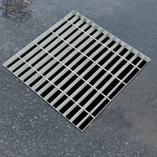 8 inch Square Steel Drain Grate Removable Steel Bathroom Floor Drain Waste Grate