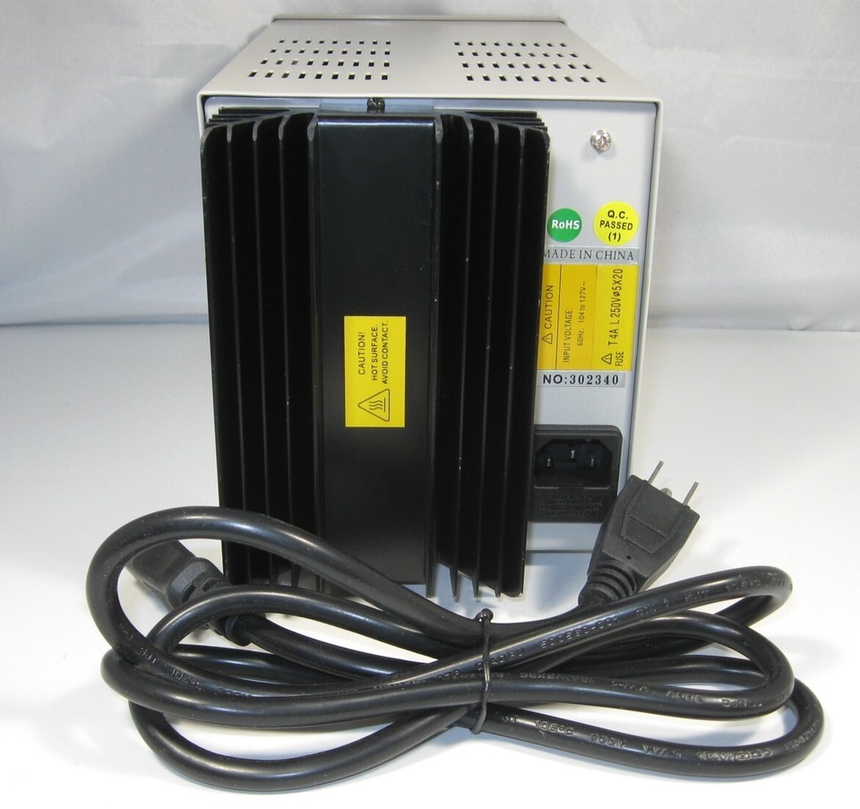 MASTECH ADJUSTABLE 3 AMP SLOT CAR POWER SUPPLY FOR TYCO, TOMY, AURORA, LIFELIKE eBay