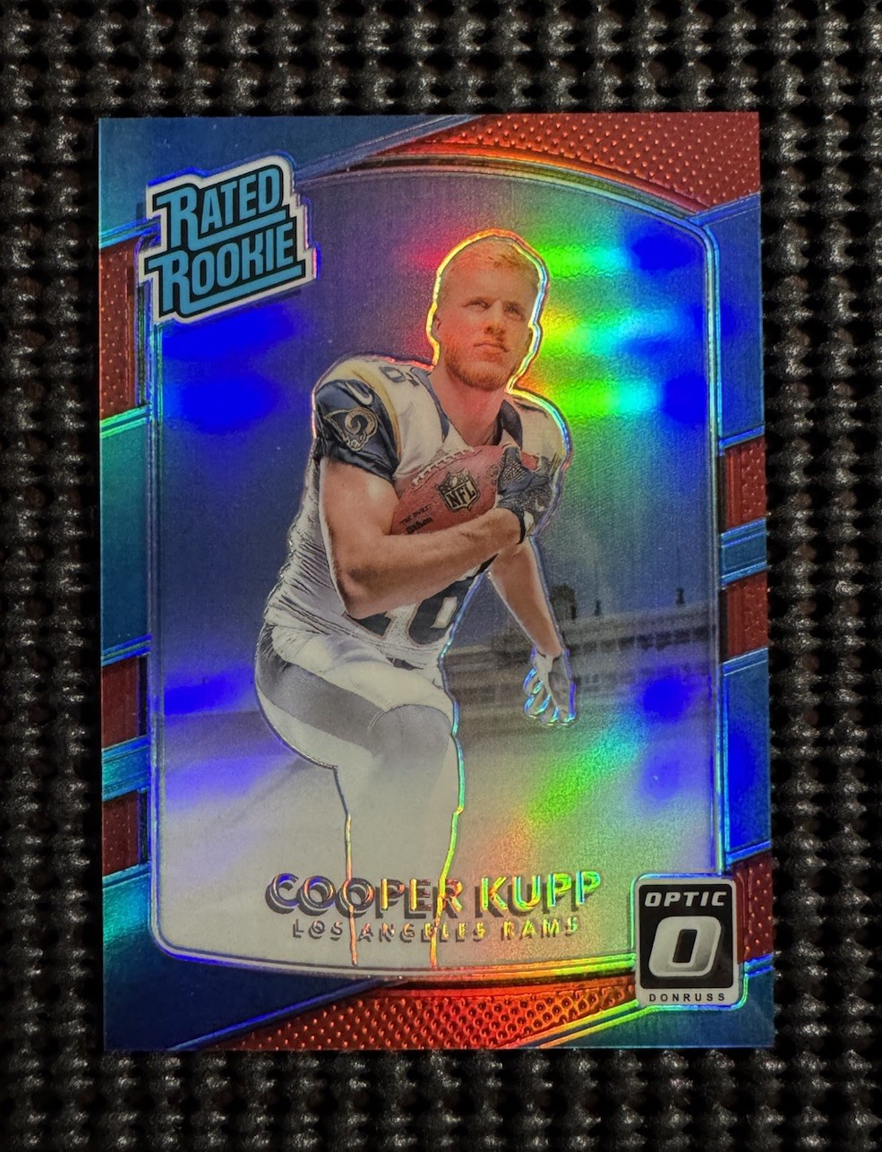 2017 Cooper Kupp Donruss Optic #179 Red Rated Rookie /99 - Mint SB MVP