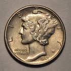 #1 1941 P "business uncirculated++" Nicer Low Mintage Mercury Dime