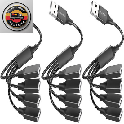 USB Splitter 4 in 1 Multi Port Kabel USB Hub Adapter