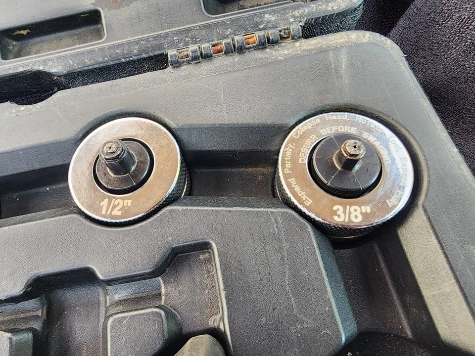 Kit de herramientas Hilmor Compact Swage 5 expansores 3/8", 1/2", 5/8", 3/4", 7/8" Foto 4 de 4