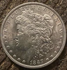 1887 Morgan Silver Dollar Excellent Condition A Must Have For Collectors