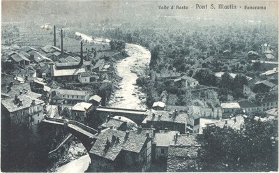 Valle d'Aosta - Pont S. Martin - Panorama - fp vg