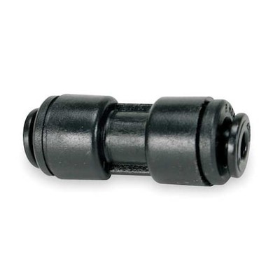 John Guest Pm0412e-Pk10 Push-Fit Adapter Fitting, 15/32 In Tube Size, Acetal,