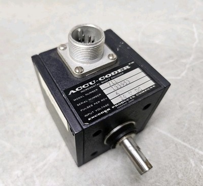Encoder Products Accu-Coder 711 Incremental Shaft Encoder 24VDC 6 CPR USA 711-S