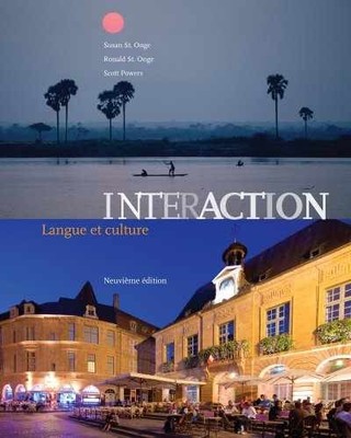 Interaction: Langue et culture (Book - Paperback, by St. Onge Susan; - Good o