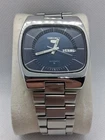 Vintage Seiko 5 Sports 6319-8070 - 21 Jewels - Blue TV Dial - Rare UFO Case