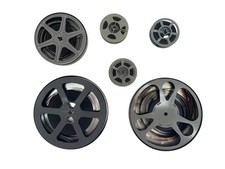 Lot of 6 vintage 16mm film reel