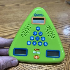 Learning Resources MINUTE MATH Electronic Flash Card - 3 Levels of Difficulty