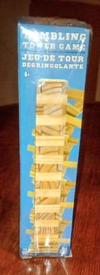 72 PCS SET Tumbling Tower Game Wooden Stacking Blocks DOUBLE the Qty & Fun