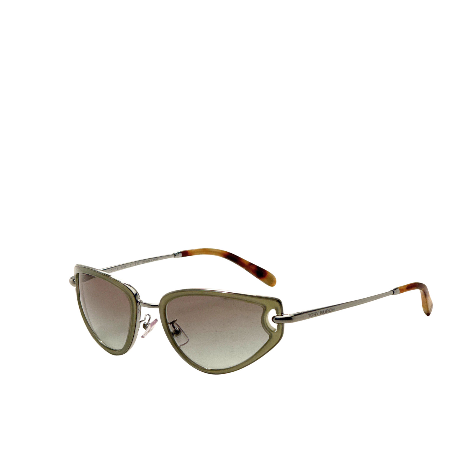 Tory Burch Womens 53mm Milky Green Sunglasses TY6115-33468E-53 17590₽
