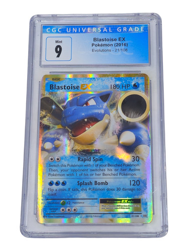 Blastoise-EX graded CGC 9 for sale on eBay