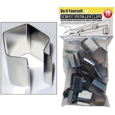 20 Pack Screen Installer Clips for DIY Screen Installation