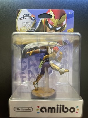 Captain Falcon Amiibo - Nintendo Super Smash Bros. USZ New In Box